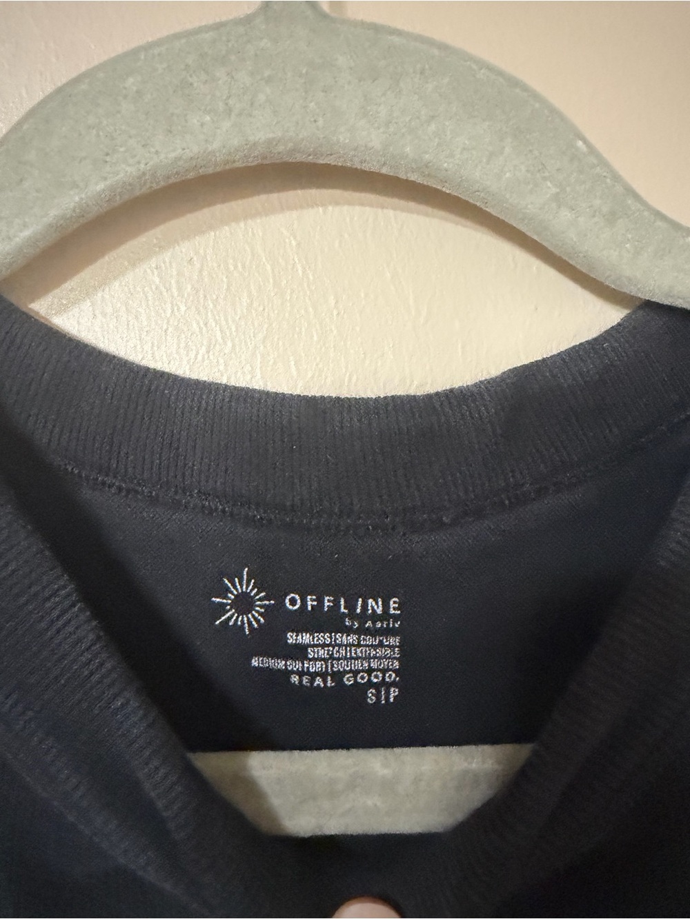 Gymboree Black Ribbed Cropped Tank - Picture 3 of 3